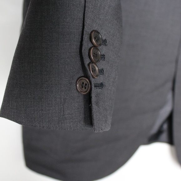 Kiton Napoli Surgeon Cuff 3 Button Suit A523 - Picture 4 of 8